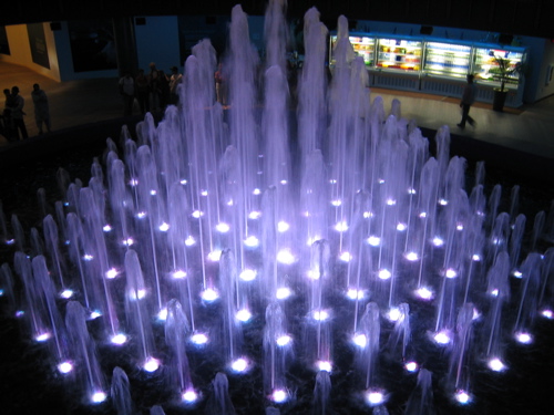 Light Fountain at The Pier in Atlantic City