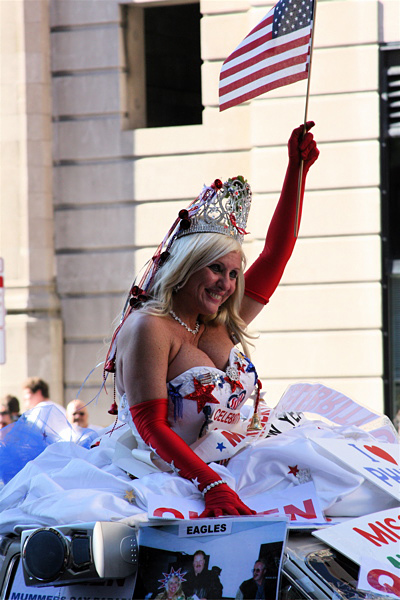 Mummers Parade 2007 - Miss Liberty