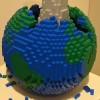 Lego "Art of the Brick" Globe