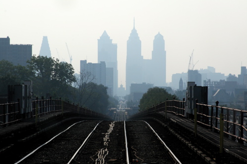 Center City From The El