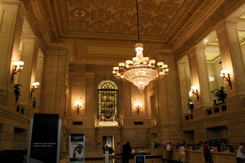 Wachovia Bank Grand Lobby