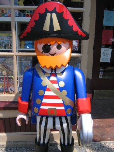 Lifesize Playmobil Pirate