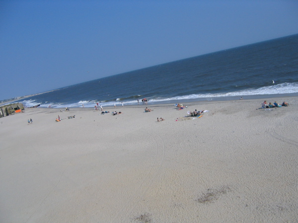 Cape May Point State Park Beach Aerial Photo