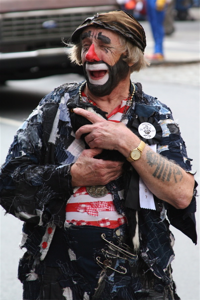 Mummers Parade 2007 - Hobo Clown