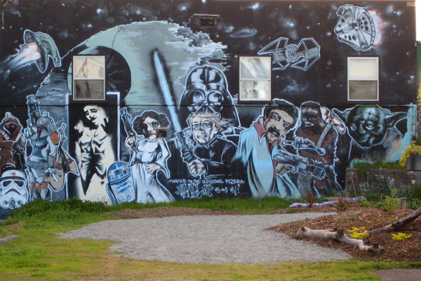 Star Wars Mural