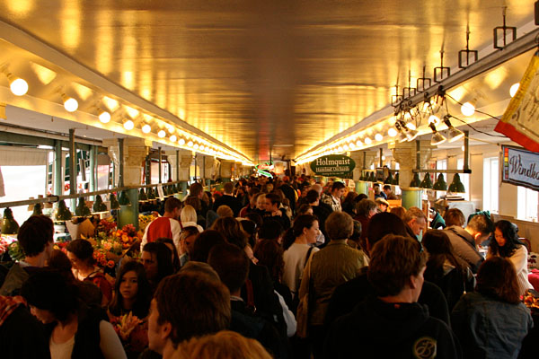 Pike Place Market Crowds