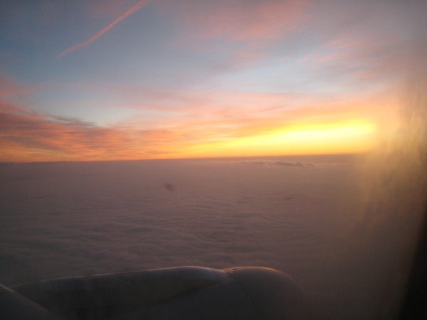 Airplane Sunrise