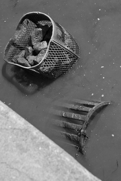 Delaware River Trash Cans