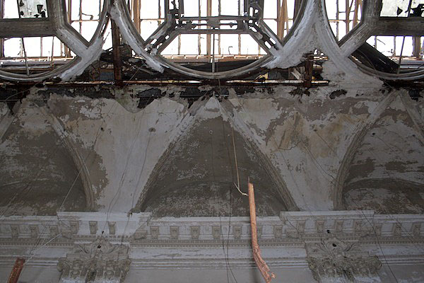 Abandoned Bank Ceiling