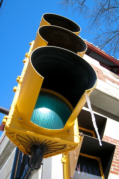 Traffic Light Icicle