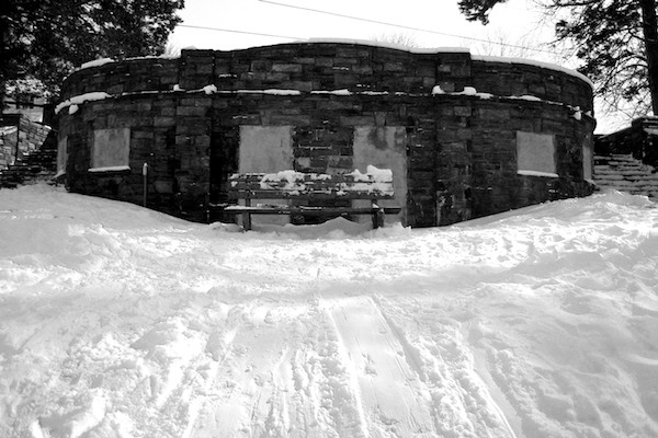 Glen Providence Park in the Snow