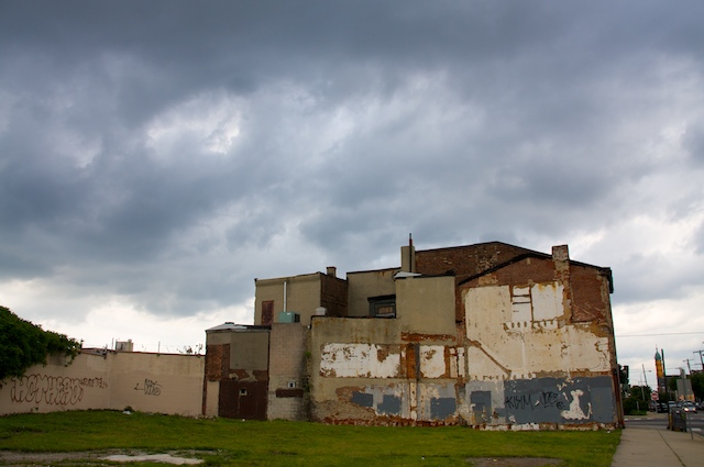 Ghost House in Storm