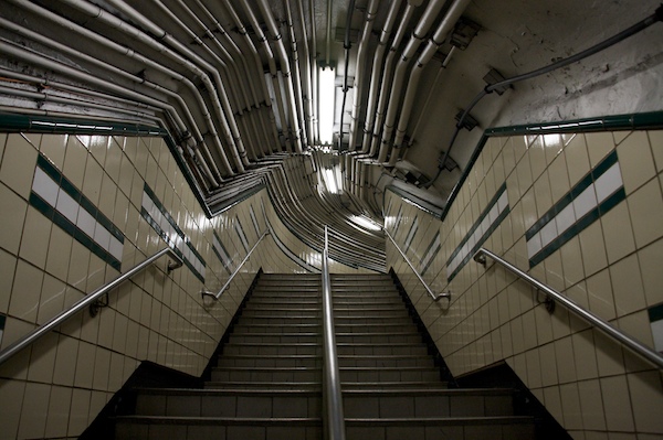 PATH Ninth Street Station Steps