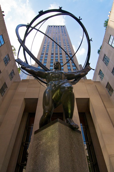 Atlas Statue