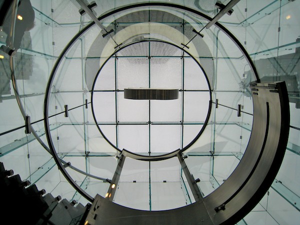 NYC Apple Store Elevator