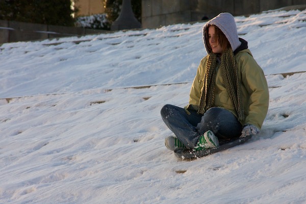 Step Sledding