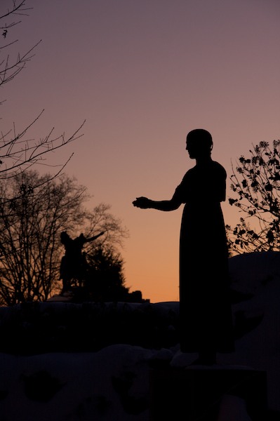 Art Museum Statue Silhoutte