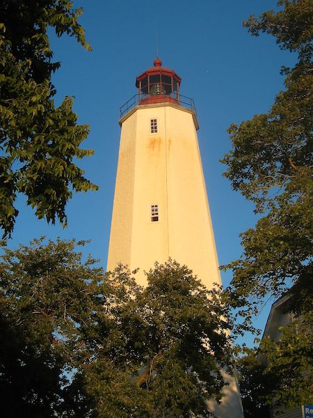 Sandy Hook Lighthouse at Sunset