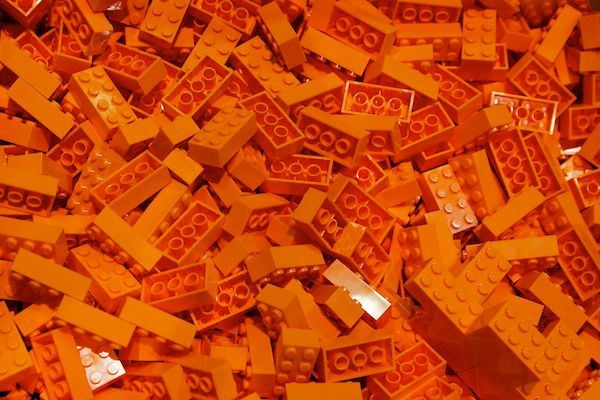 Orange Legos