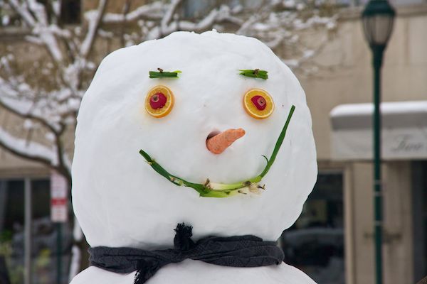 Salvador Dali Snowman