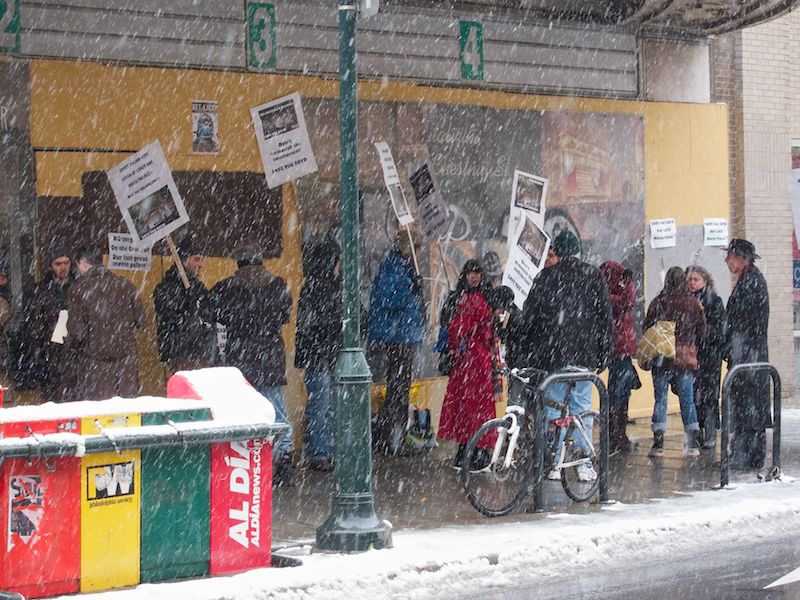 Boyd Rally in the Snow