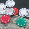 Poker Chips in Street