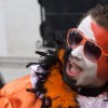 Black and Orange Mummer