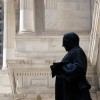 City Hall Statue Silhouette